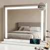 ZMH Specchio cosmetico con illuminazione 58 x 46 cm Anteprima dell’immagine prodotto 1