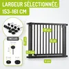BOMI® Barrière de sécurité bébé Miko sans perçage – Voir les images du produit 2