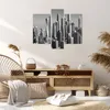 Bild auf Leinwand - Leinwandbild - 3 Teile - Wolkenkratzer Produktbild-Vorschau 7