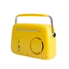 Bluetooth-Radio mit Metallgriff Vintage Cuisine Gelb Matt Produktbild-Vorschau 4