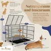 Hundebox Faltbar Edelstahl - Montieren ohne Werkzeuge - Produktbild-Vorschau 5