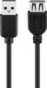 Goobay 68625, 0,6 m, USB A, USB A, USB 2.0, Samec/Samica, Náhľad obrázku produktu 1