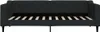 vidaXL Lit de jour extensible avec tiroirs noir 90x200 cm Voir les images du produit 5