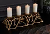 Eleganter Kerzenhalter ABSTRACT 60cm gold für 4 Kerzen Produktbild-Vorschau 2