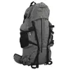 vidaXL Sac à dos de randonnée Gris 80 L Tissu Oxford Voir les images du produit 7