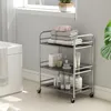 HOMCOM Desserte cuisine, chariot de service à 3 niveaux en Voir les images du produit 9