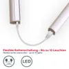 Sada dvou podlahových svítidel - 8W, 800 lm, LED, zástrčka, Náhled obrázku produktu 3