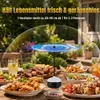 1X Ventilateur anti-mouches de table avec LED, rechargeable Voir les images du produit 8
