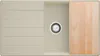 PRIMAGRAN Spülbecken Beige 90x50cm, Granitspüle 1 Becken + Produktbild-Vorschau 1