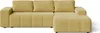 Ecksofa - mit Schlaffunktion - Couch L Form - Gelb - Produktbild-Vorschau 4