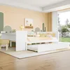 Flieks Kinderbett 140x200cm mit Ausziehbett, Doppelbett Produktbild-Vorschau 3