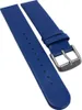 Herzog Vegan Uhrenarmband gleichlaufend blau glatt Produktbild-Vorschau 1