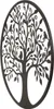 Moritz Décoration murale Arbre de vie 51,5 x 51,5 x 1 cm Voir les images du produit 4