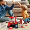 Malplay základňa hasičskej stanice na parkovisku s 3 autami Náhľad obrázku produktu 4