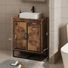 Kúpeľňová skrinka pod umývadlo, 2 dvierka, štýl loft, Náhľad obrázku produktu 7