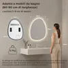 Espejo de baño S'AFIELINA, 75 x 55 cm. Con iluminación. Vista previa de la imagen del producto 2