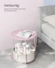 Songmics Beistelltisch rund mit Stauraum pastellrosa Produktbild-Vorschau 9