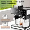 Zimilo Kaffeemaschine mit Mahlwerk, 1350W, Doppelboiler & Produktbild-Vorschau 3