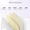 A cross-section diagram of a mattress showing its different layers and materials. Produktbild-Vorschau