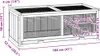 vidaXL Hamsterkäfig 104x52x38 cm Massivholz Tanne Produktbild-Vorschau 7