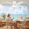 70W 5 Flügeln Deckenventilator mit Beleuchtung, LED Produktbild-Vorschau 3