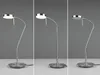 Stolní lampa LED - V 57 cm - barva niklu - kov - Náhled obrázku produktu 15