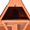 vidaXL Králíkárna 152x127x109,5 cm z masivního jedlového Náhled obrázku produktu 5