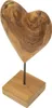 Mauro Ferretti, escultura, madera de teca, 20x12x37 cm, Vista previa de la imagen del producto 3