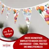Happy Birthday Wimpelkette 4–5 m – bunte Watercolor Deko Produktbild-Vorschau 2