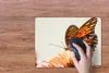 MuchoWow® Mauspad Mousepad Schmetterling - Orange - Blume - Produktbild-Vorschau 3