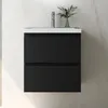Waschtisch mit Unterschrank 50cm Alast Badmöbel Set Matt Produktbild-Vorschau 1