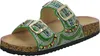 living UPDATED Damen-Pantolette Grün-Mehrfarbig, Produktbild-Vorschau 1