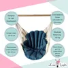 Love Gifts® Závěsné křeslo se 2 polštáři ve tvaru mušle a Náhled obrázku produktu 4
