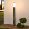 Lindby Pollerleuchte Lorian, 100 cm, Edelstahl, IP44, E27 Produktbild-Vorschau 1