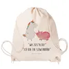 Mr. & Mrs. Panda Jutebeutel Einhorn Schwein - Transparent - Produktbild-Vorschau 4