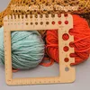 Nadelgrößenmesser Holz – Stricknadel Maßstab für Rund- & Produktbild-Vorschau 4