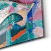 DEQOART Glasbild Echtglas 60x90 cm 'Farbenpracht des Produktbild-Vorschau 5