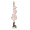 Clayre & Eef Figur Kaninchen 23 cm Beige Rosa Polyresin Produktbild-Vorschau 4