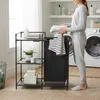 1.02 Badplank met wasmand, zwart - ongeveer 69 x 35,5 x 77 Productafbeelding-voorbeeld 5