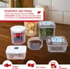 Solis Vakuumierbehälter-Set 3 Stück, 700/1400/2000 ml, Produktbild-Vorschau 2