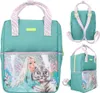 Depesche 12497 TOPModel Fantasy Tiger - Rucksack in Petrol Produktbild-Vorschau 1