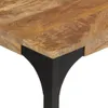 vidaXL Konsola brązowa 110x35x76 cm z litego drewna mango i Podgląd zdjęcia produktu 5