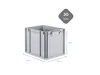 SparSet 10x Eurobox NextGen Grip | HxBxT 32x30x40cm | 30 Produktbild-Vorschau 4