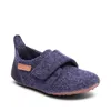 bisgaard Casual Wool Kinder Hausschuh, Gr. 25, Blue Produktbild-Vorschau 3