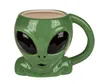 Hrnček Mimozemské UFO - Kozmická hlava Náhľad obrázku produktu 2