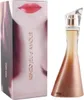 Kenzo Jeu d’Amour Eau de Parfum mit feminin geschwungenem Flakon in Roségold neben Verpackung mit Lippenmotiv. Anteprima dell’immagine prodotto