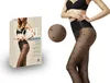 Strumpfhose mit schwarz gepunkteter Erbse Flachbaucheffekt Produktbild-Vorschau 5