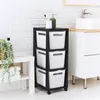 Cassettiera BRISEN 3x16L con ruote bianca Anteprima dell’immagine prodotto 4