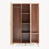Kleiderschrank 'Norg' 191 x 120 x 52 cm mit 2 Türen 2 Produktbild-Vorschau 7