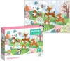 Puzzle Wiosenne Kwiaty 60 Elementów Kolorowa Układanka Dla Podgląd zdjęcia produktu 4